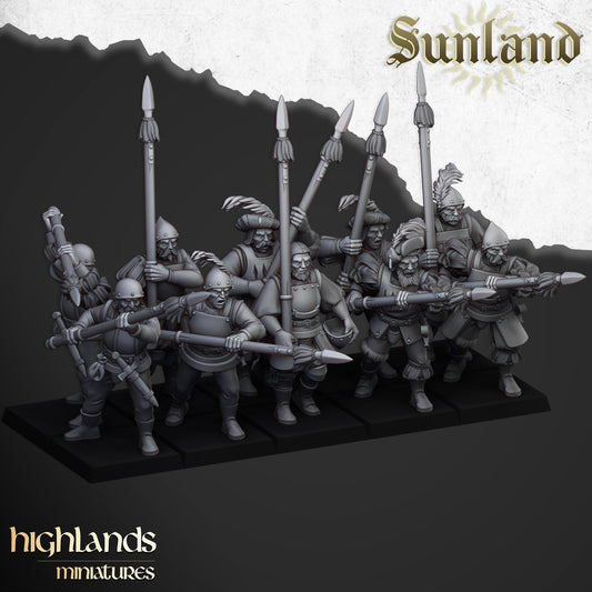 Sunland Troops with Spears - Sunland