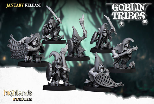 Swamp Goblins with Hand Weapons - Goblin Tribes