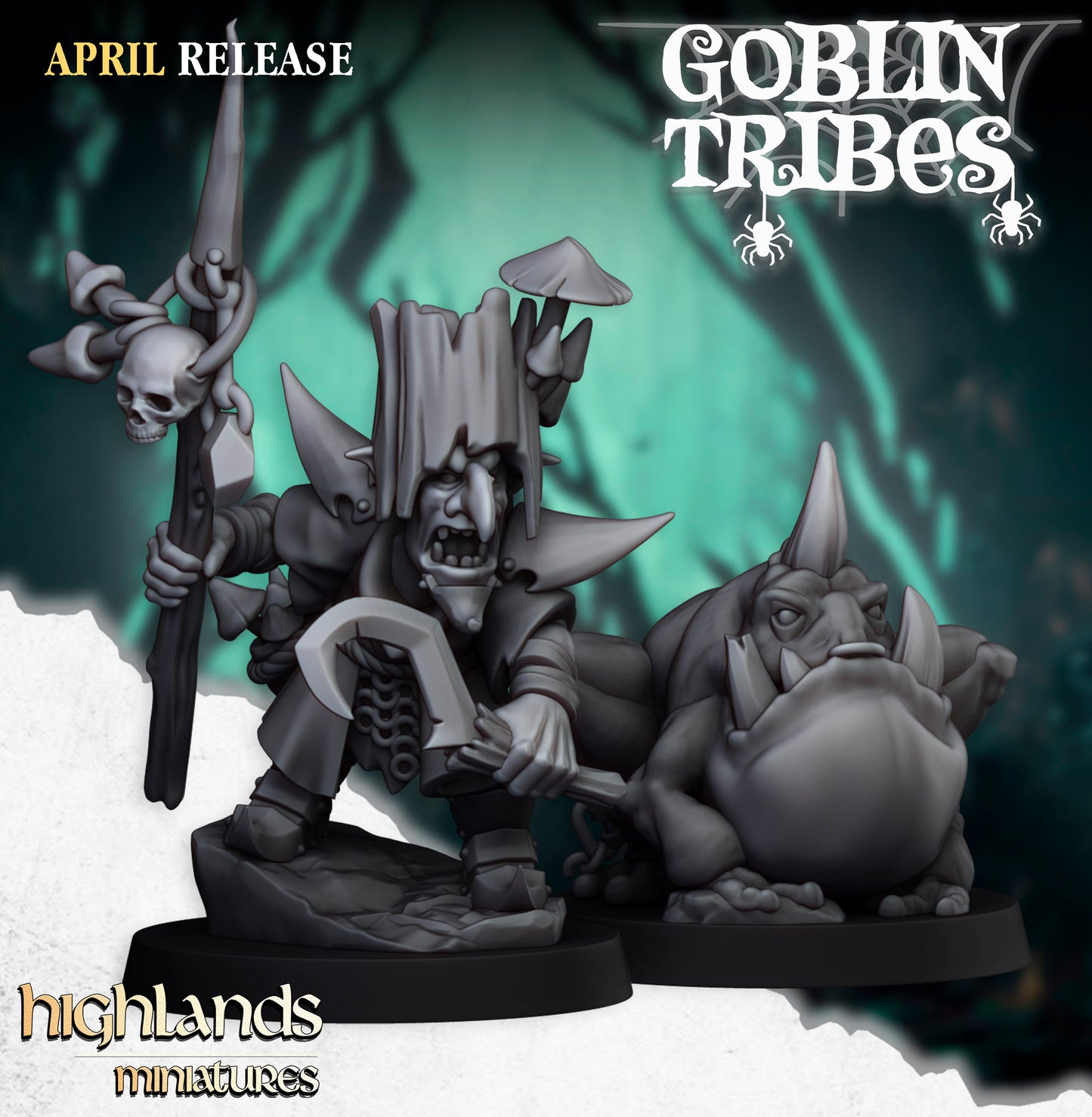 Grubnax and Croakulus - Goblin Tribes