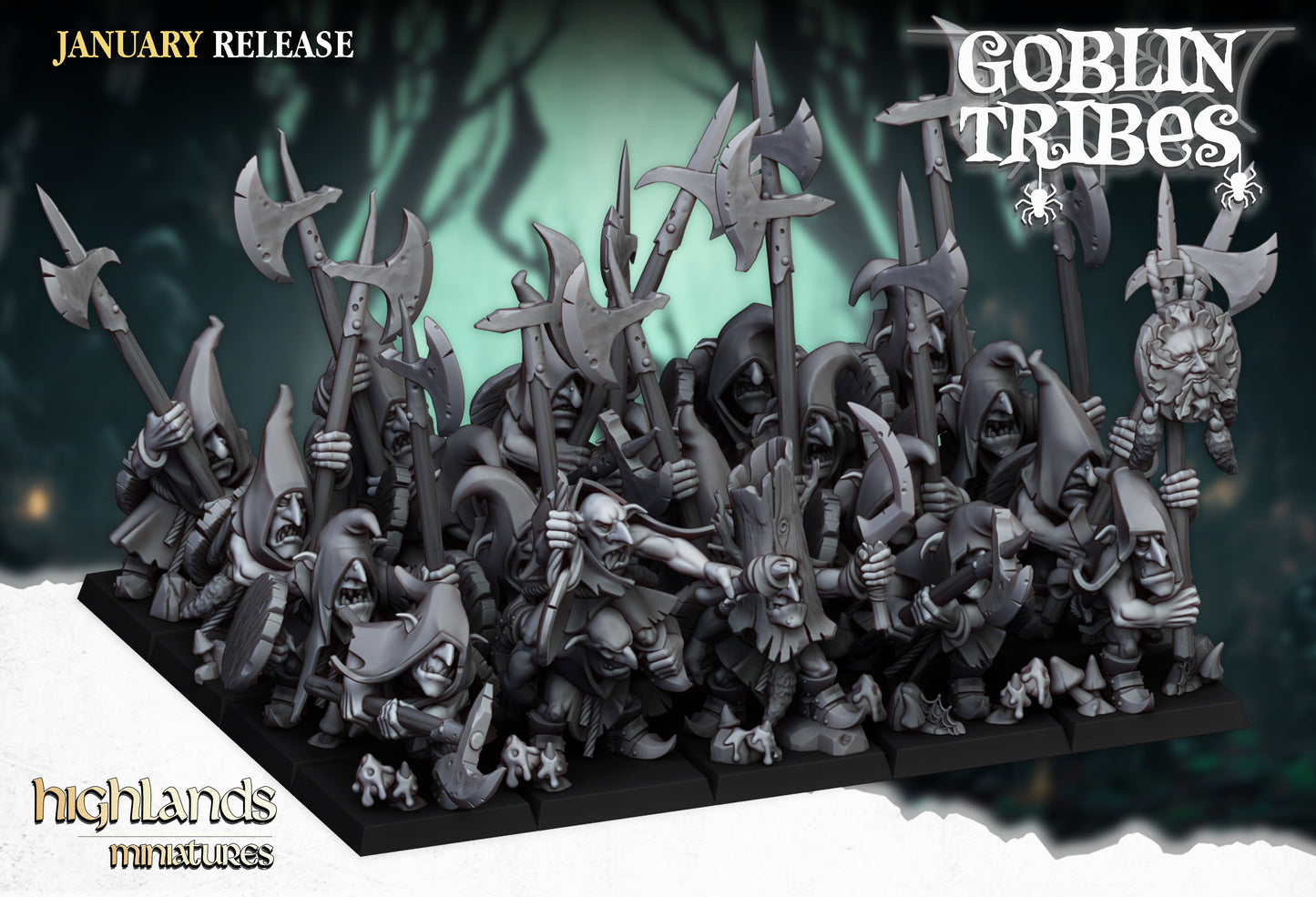 Swamp Goblins with Pikes - Goblin Tribes