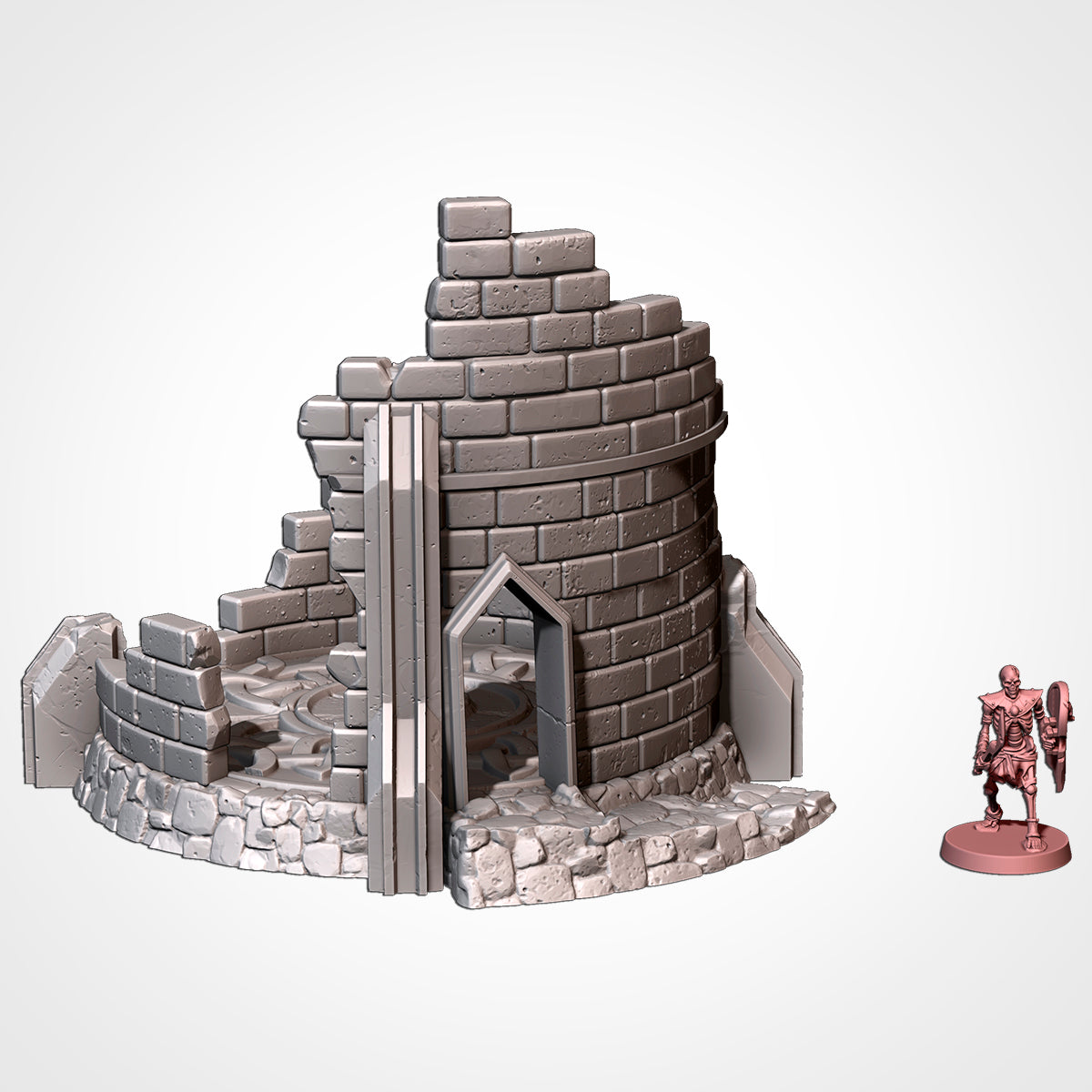 Ruins of Dwarven Tower - Dwarfen Constructions