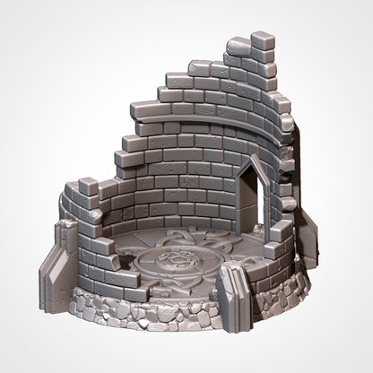 Ruins of Dwarven Tower - Dwarfen Constructions