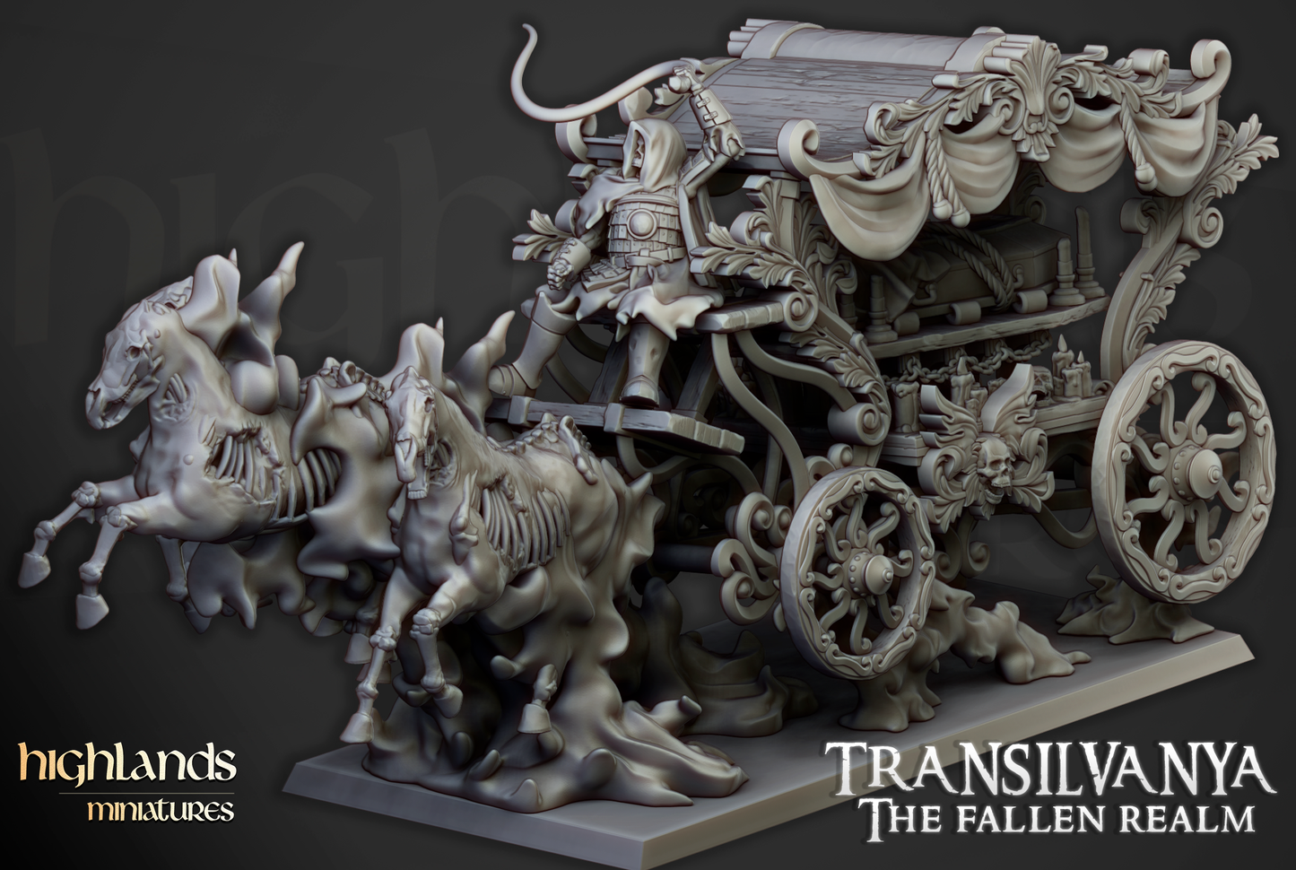 Undead Boyar Chariot - Transilvanya - The Fallen Realm