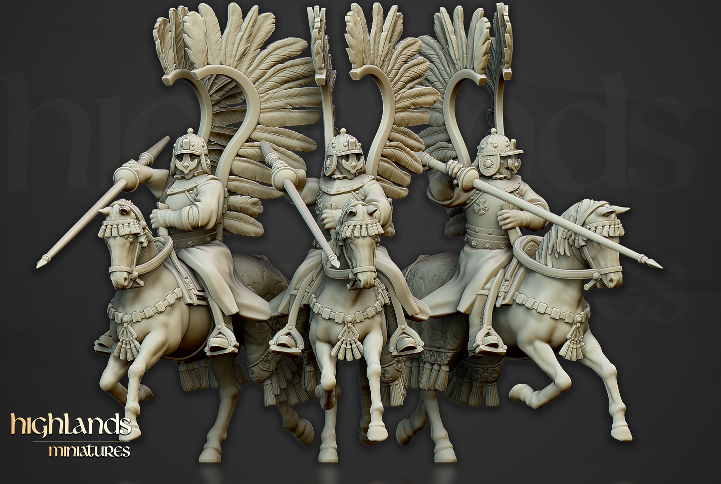 Winged Hussars of Volhynia with Spears