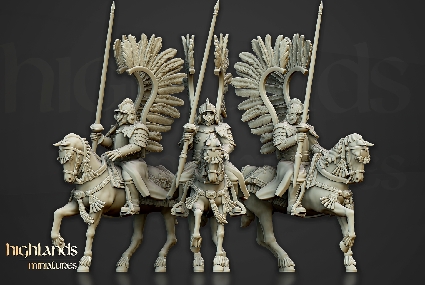 Winged Hussars of Volhynia with Spears