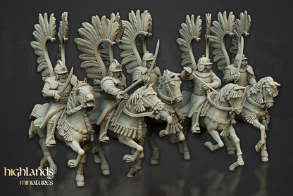 Winged Hussars of Volhynia with Swords