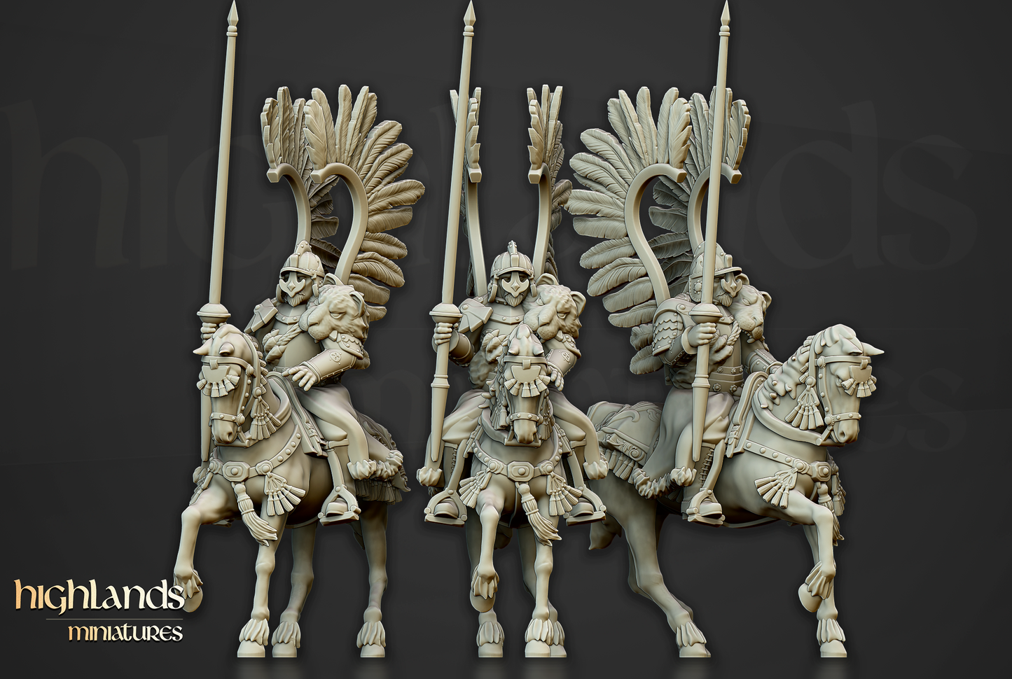 Winged Hussars of Volhynia with Spears